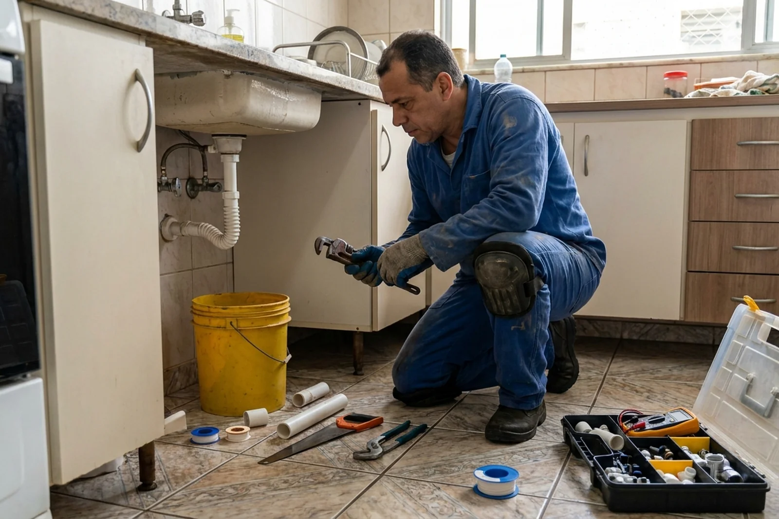 Reparos hidráulicos e detecção de vazamento em São Gonçalo-RJ